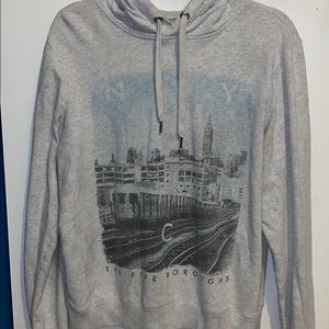 NYC Gray Hoodie
